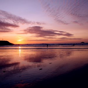 Photographer from Douglass Imaging Ashford photo sunset over beach